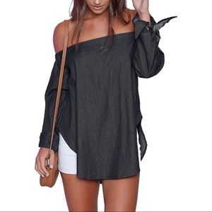 Women’s Plus Size Off The Shoulder Top NEW!